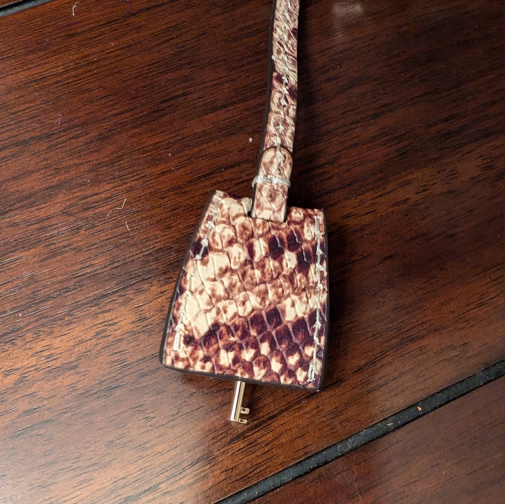 Michael Kors Cece Snakeskin Print Medium Shoulder Bag - Picture 8 of 13